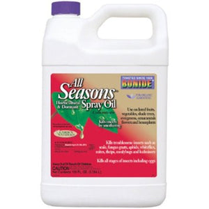 All Seasons Horticultural Spray Oil EPA# 4-80