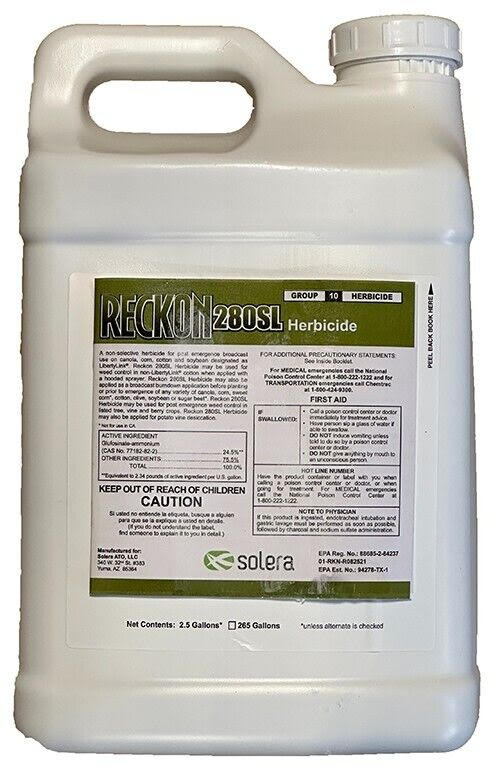 RECKON 280 SL (GLUFOSINATE) 2.5 GAL