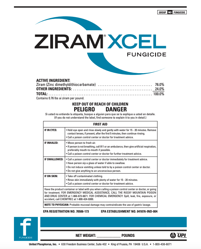 Ziram Xcel - 6 lbs.