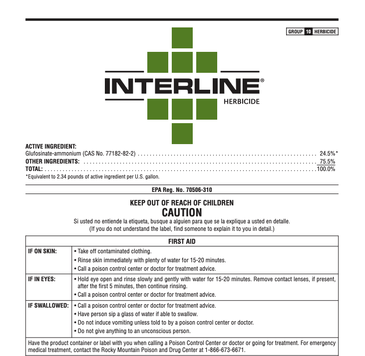 Interline Herbicide (glufosinate)