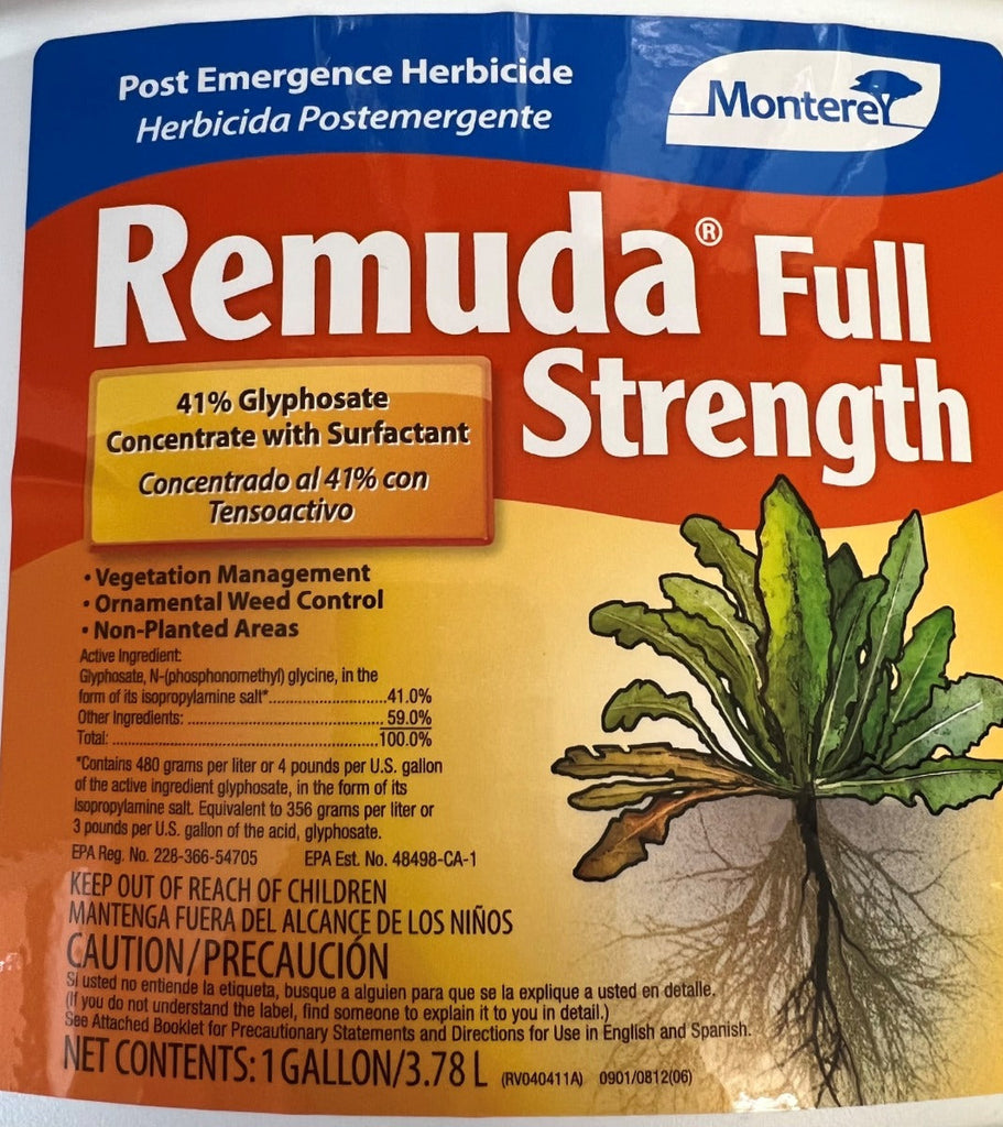 monterey remuda full strength herbicide Remuda Weed Killer | 41 Glyphosate