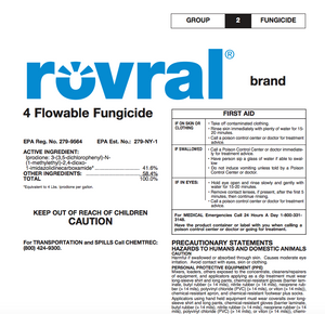 Rovral Brand 4 Flowable Fungicide (iprodione)
