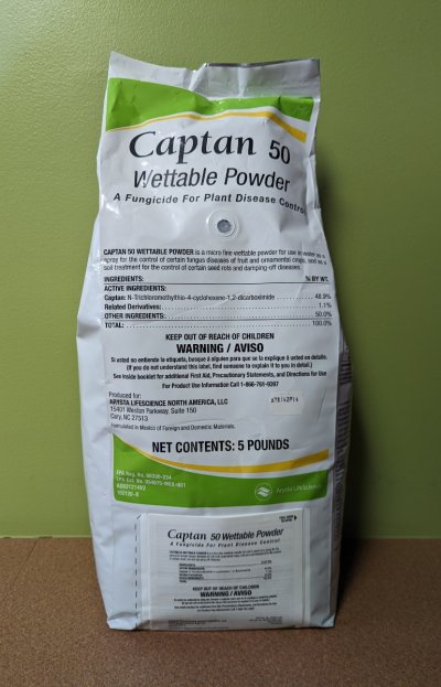 CAPTAN 50 Wettable Powder - 5 lbs.
