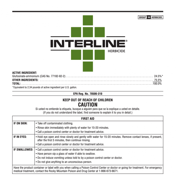 Interline Herbicide (glufosinate)